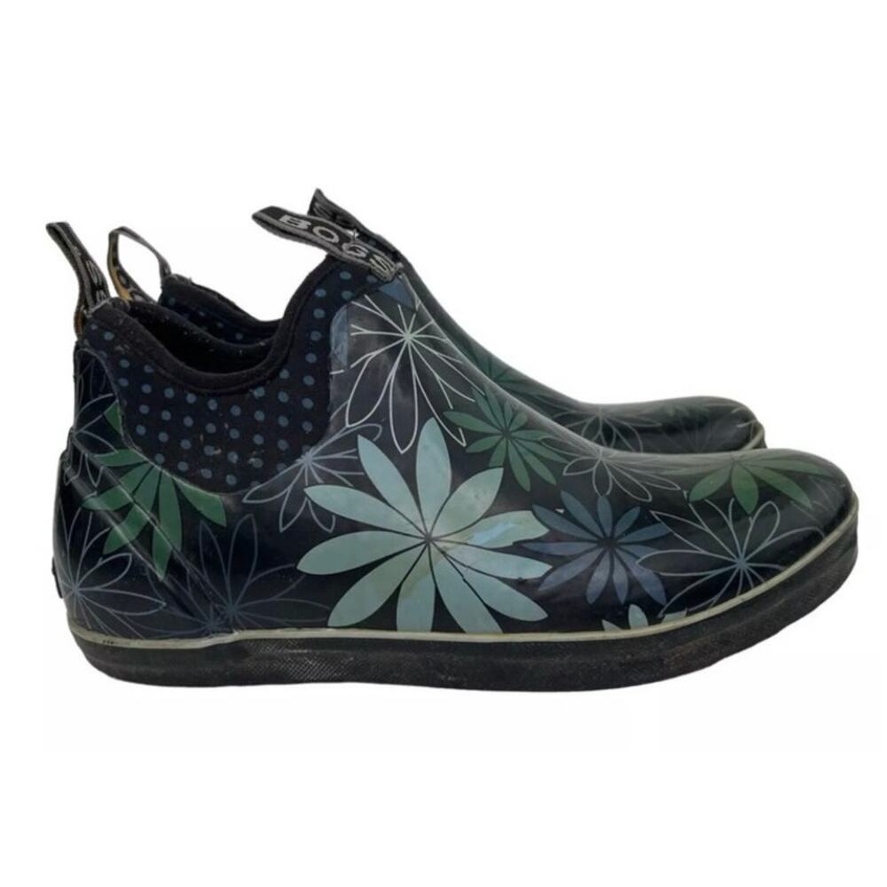 BOGS Women's Mattie Daisy Waterproof Ankle Rain Bootie - 6